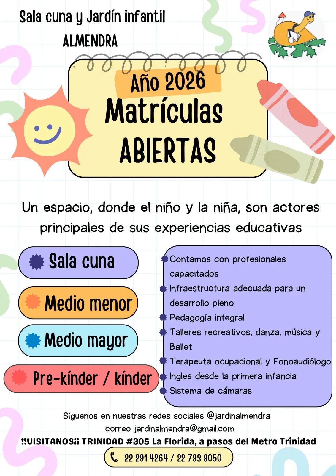 Matrículas abiertas 2026